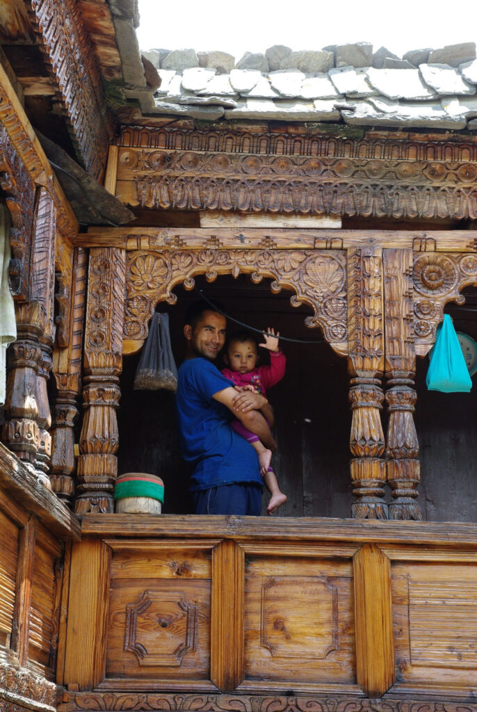 Vie de famille, en Inde