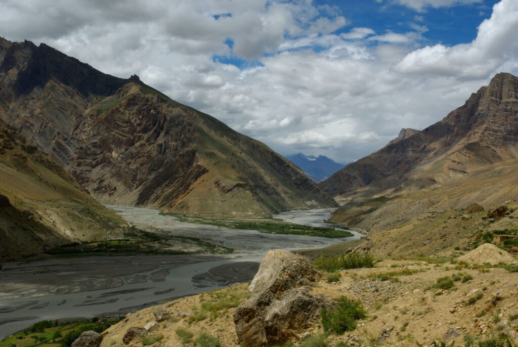 Paysage montagneux, Inde