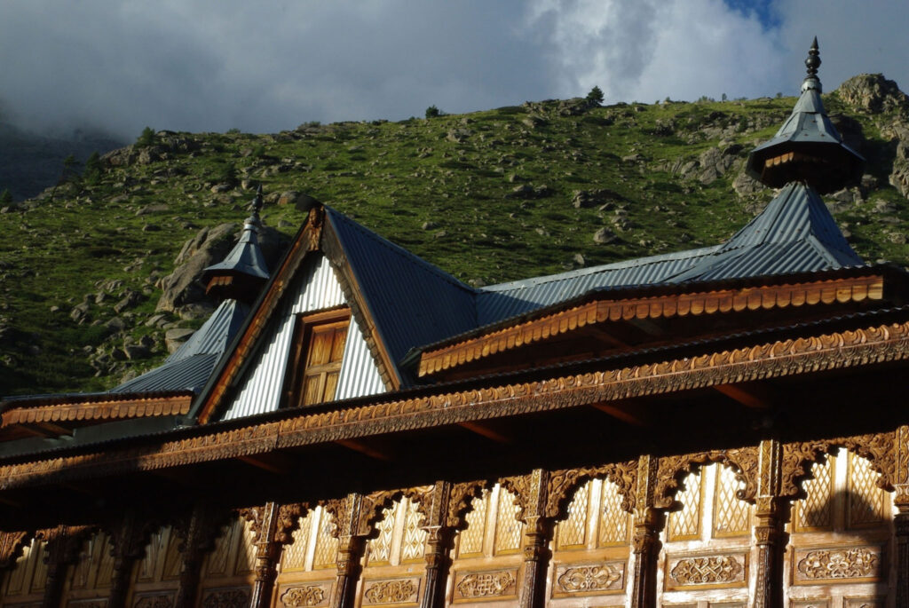 Architecture Kinnauri, Kinnaur, Inde du Nord