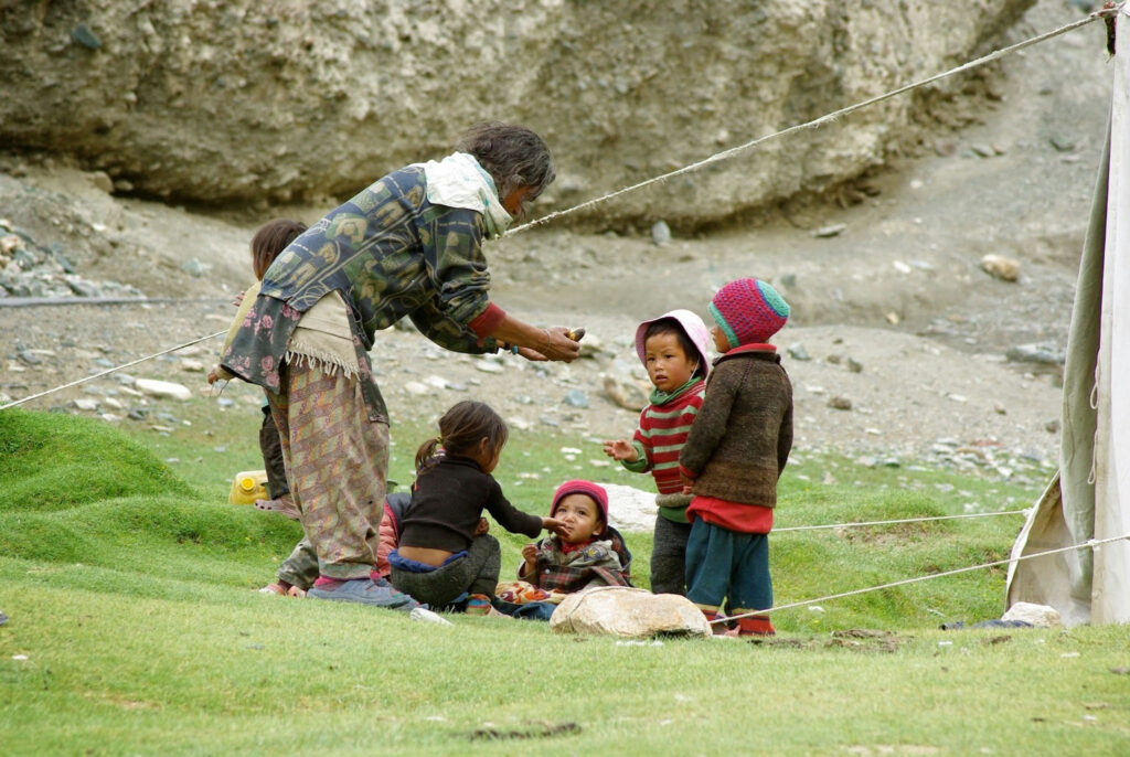 Enfants de Nomade - Ladakh