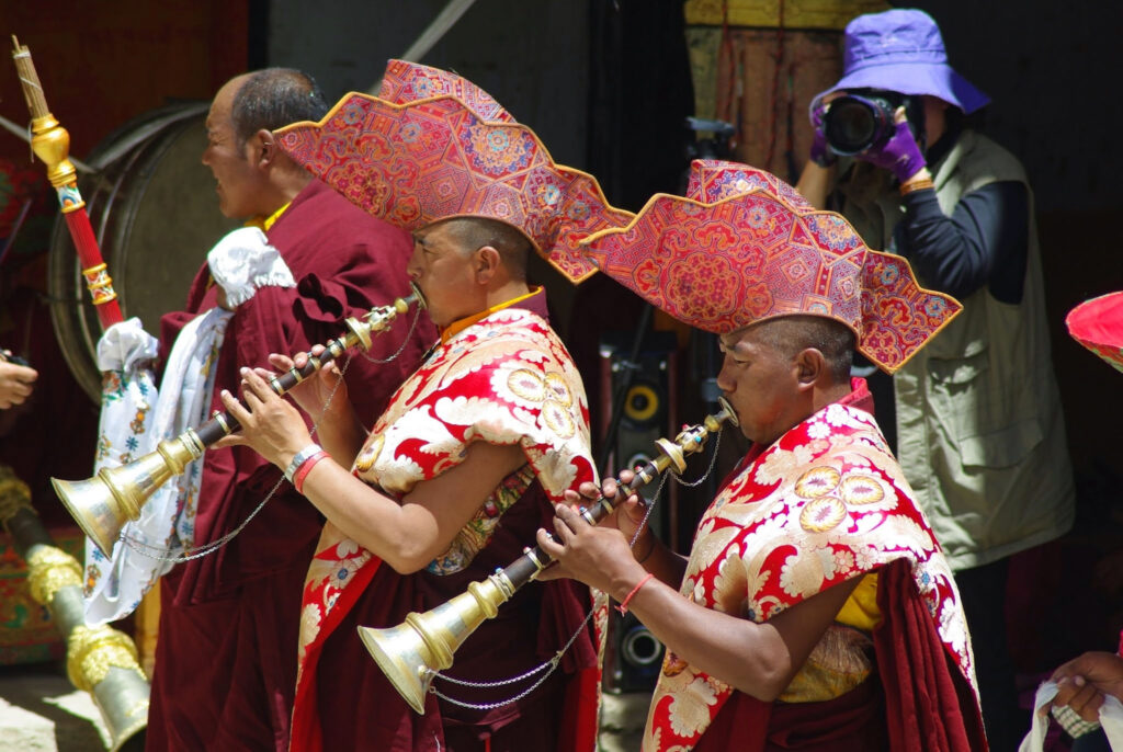 festival du monastère de Tsomoriri