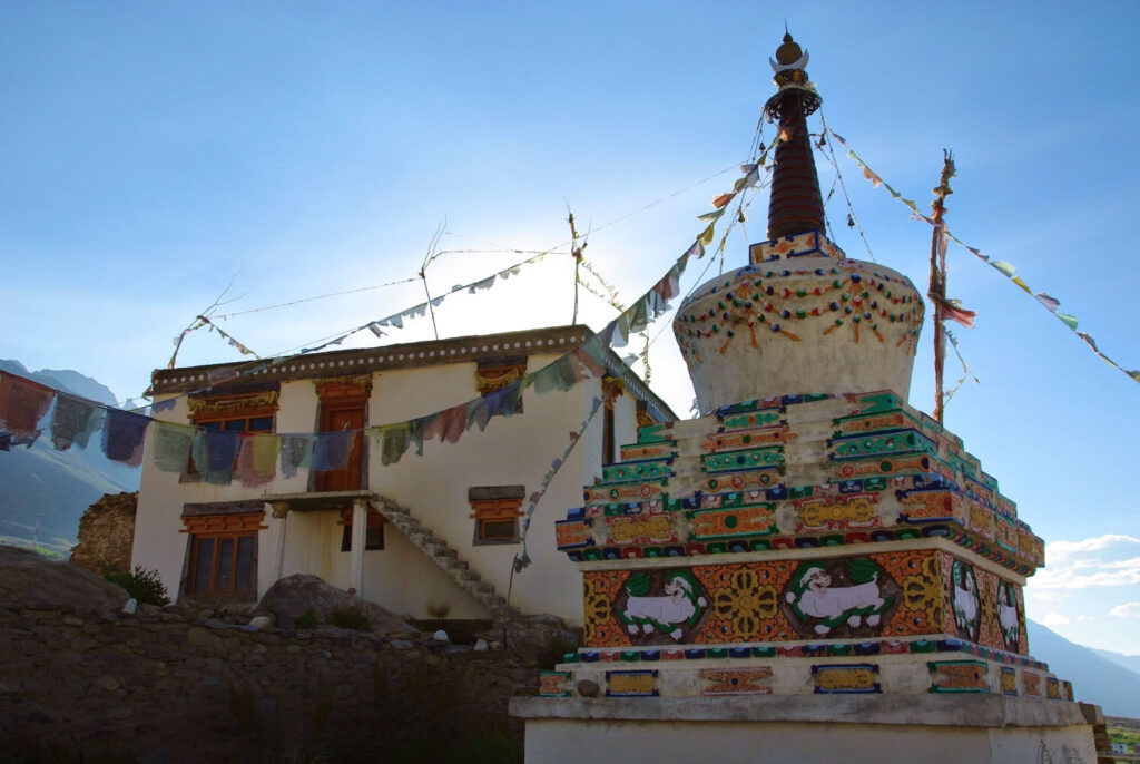 Palais de Padum d'où nous admirerons le magnifique panorama. - Zanskar, Inde Himalayenne