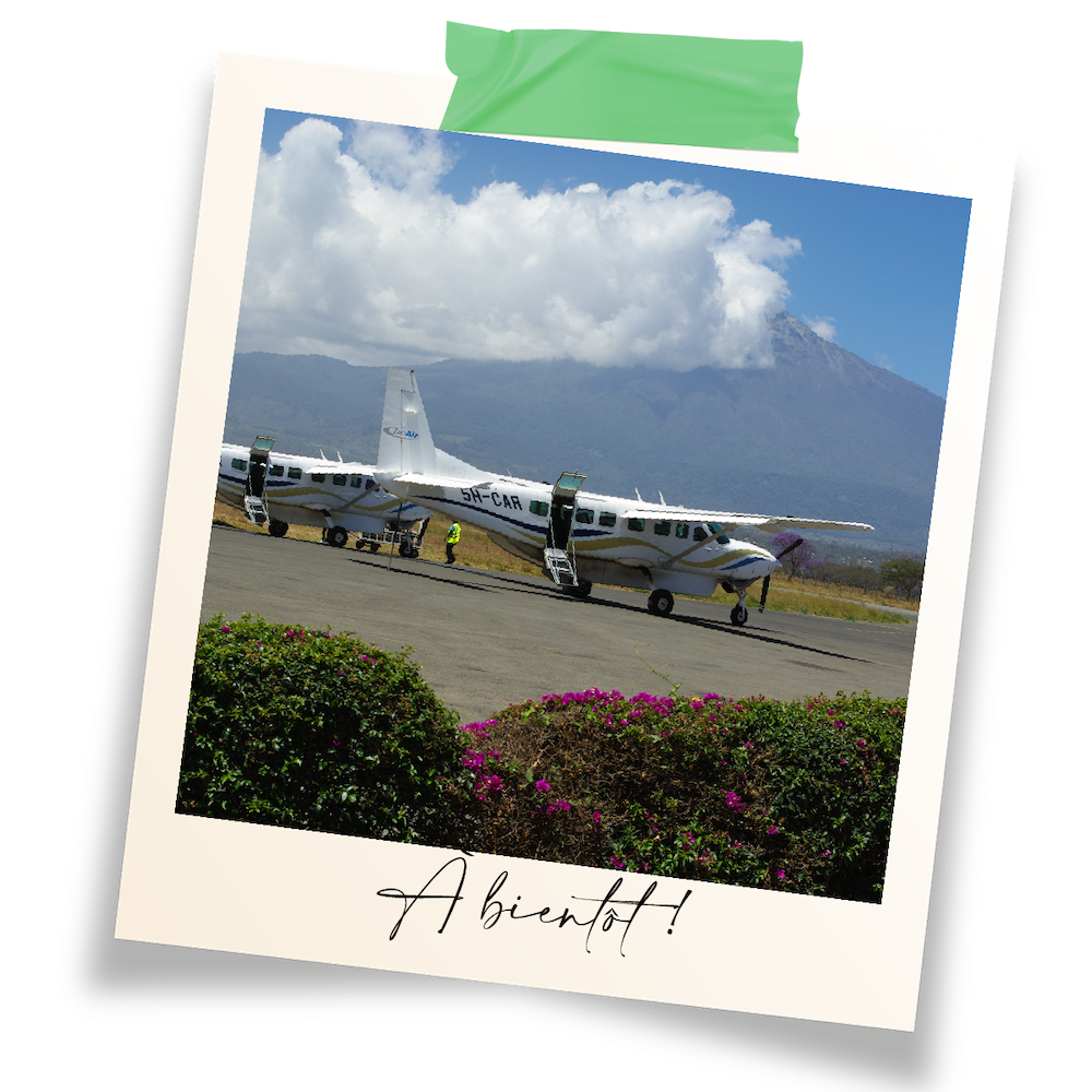 Photo de petit avion, Tanzanie