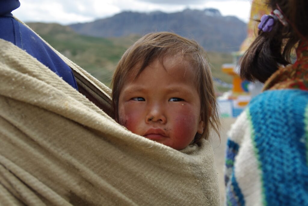 Enfant Sangla, Spiti