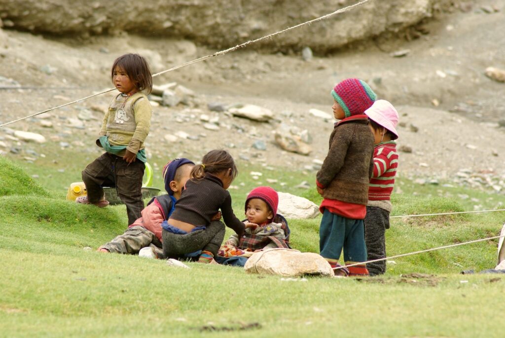 Enfants Ladakhis